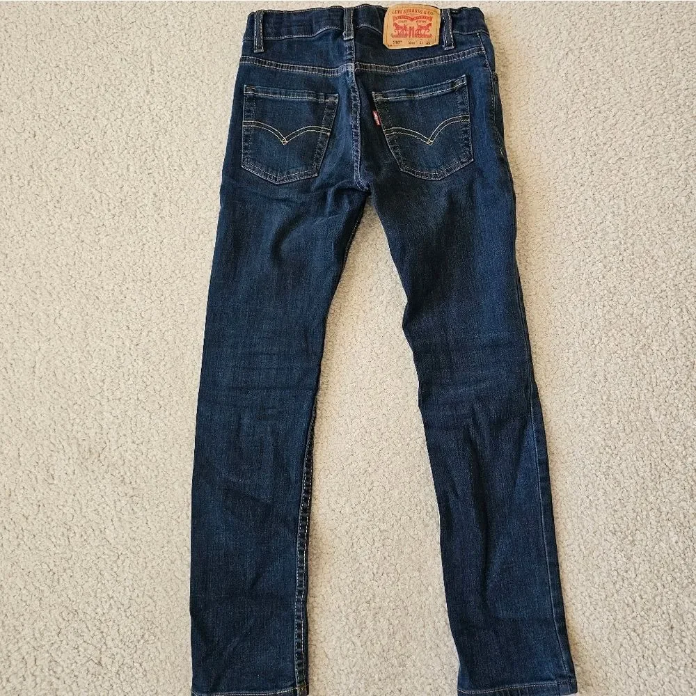 Levi's 510 Skinny Blue Jeans - Picture 3 of 7